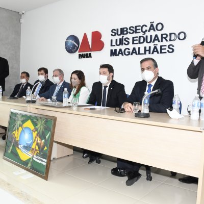 [Posse da nova diretoria da OAB de Luís Eduardo Magalhães]